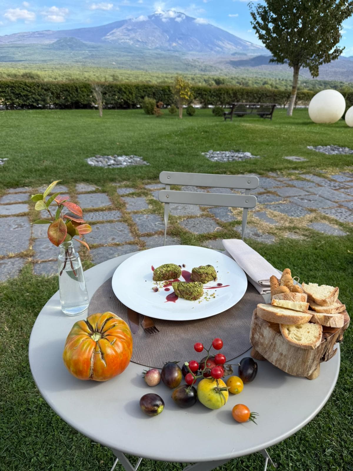 Menù Degustazione al Pistacchio D.O.P. con vista sull'Etna - Bronte 2