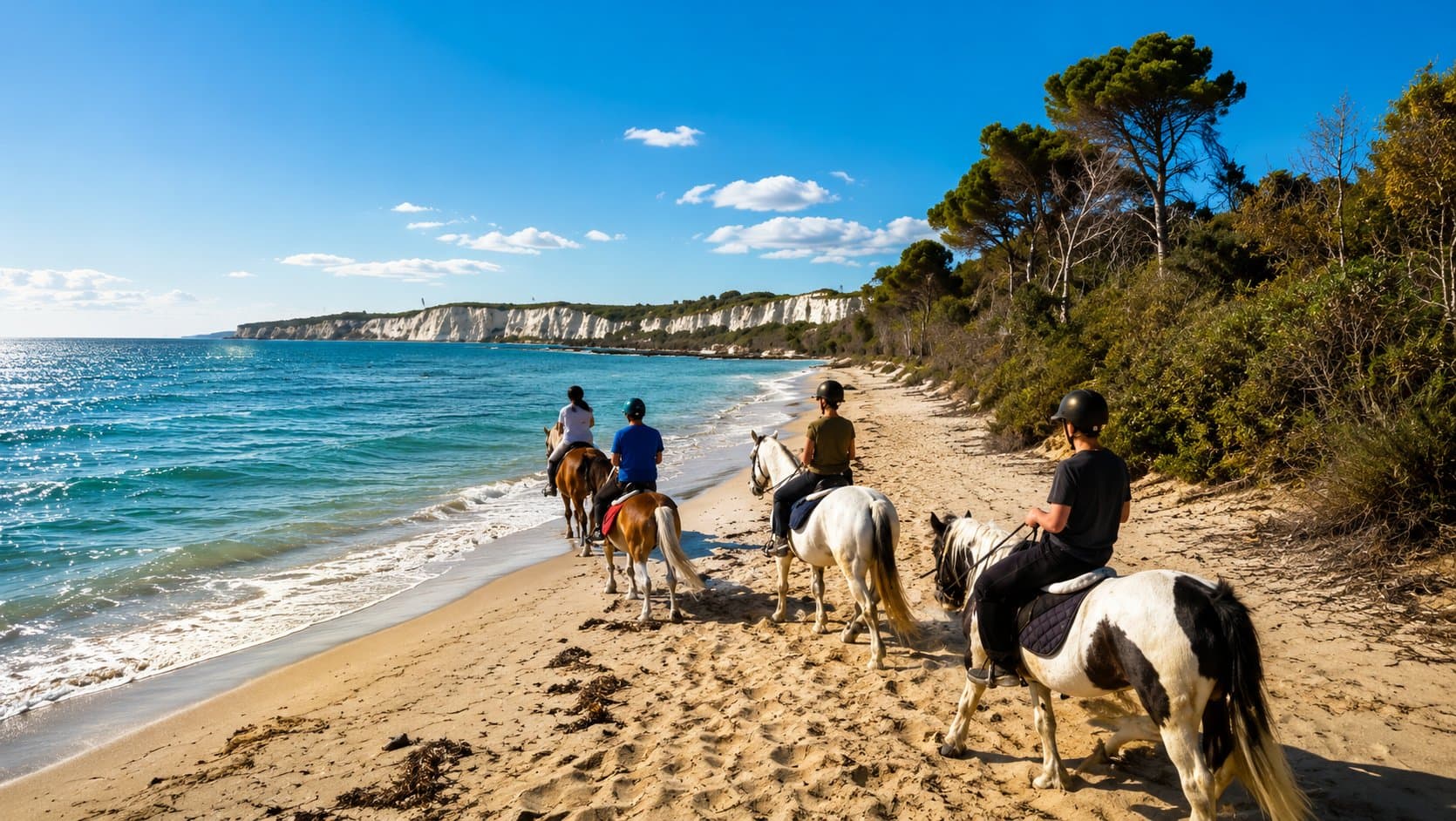 Passeggiata a cavallo al mare con Aperitivo - Agrigento